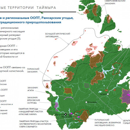 ЗАПОВЕДНЫЕ ОСТРОВА ТАЙМЫРА